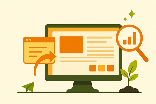 Website redesign and SEO